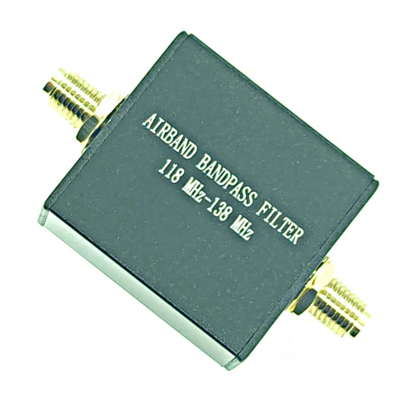 118Mhz-138Mhz Airband Bandpass Filter BPF For RX Only