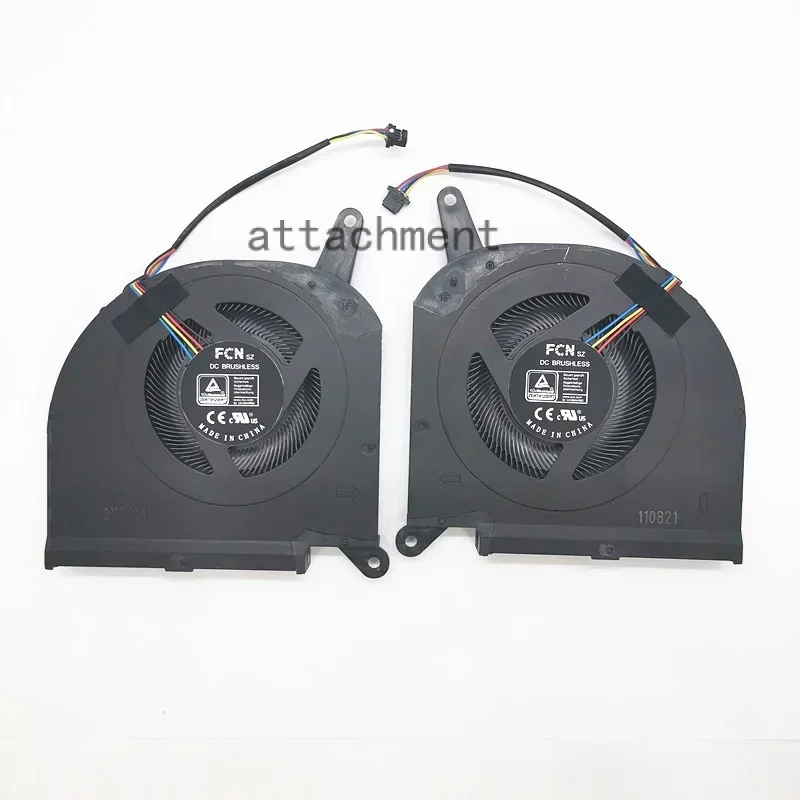 New CPU/GPU Cooler Fan For Aorus 15G 15G 17G XC XB RX7G PLB07010S12HH DC 12V 0.50A 4Pin Radiator 2021 Year