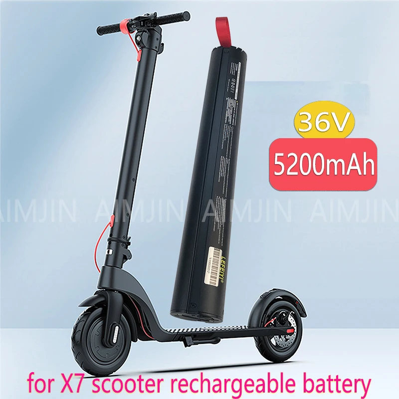 

2024 Upgrade 5200mah 36V for HX-X7 electric scooter Dedicated battery Large capacity and long battery life