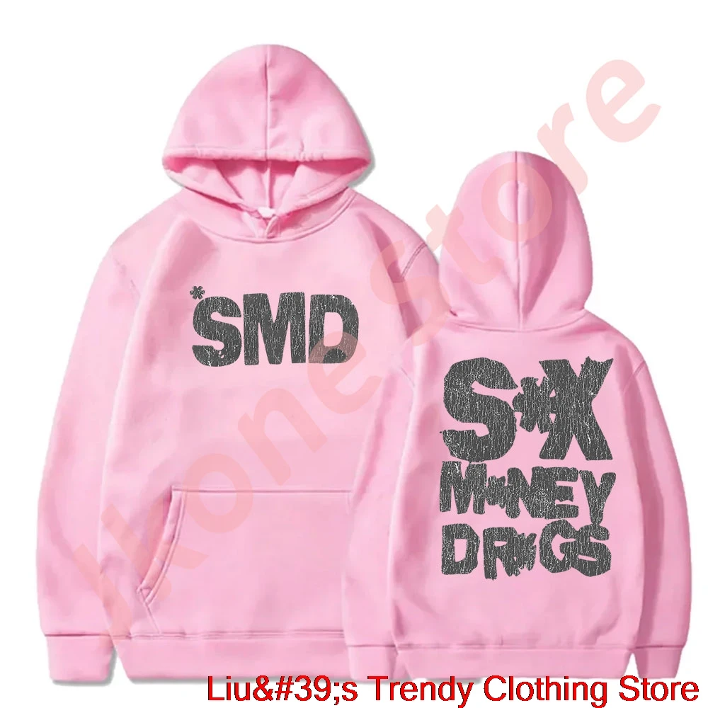 Lucki SMD Tour Merch felpe con cappuccio nuovo Logo pullover donna uomo moda Casual HipHop Style felpe