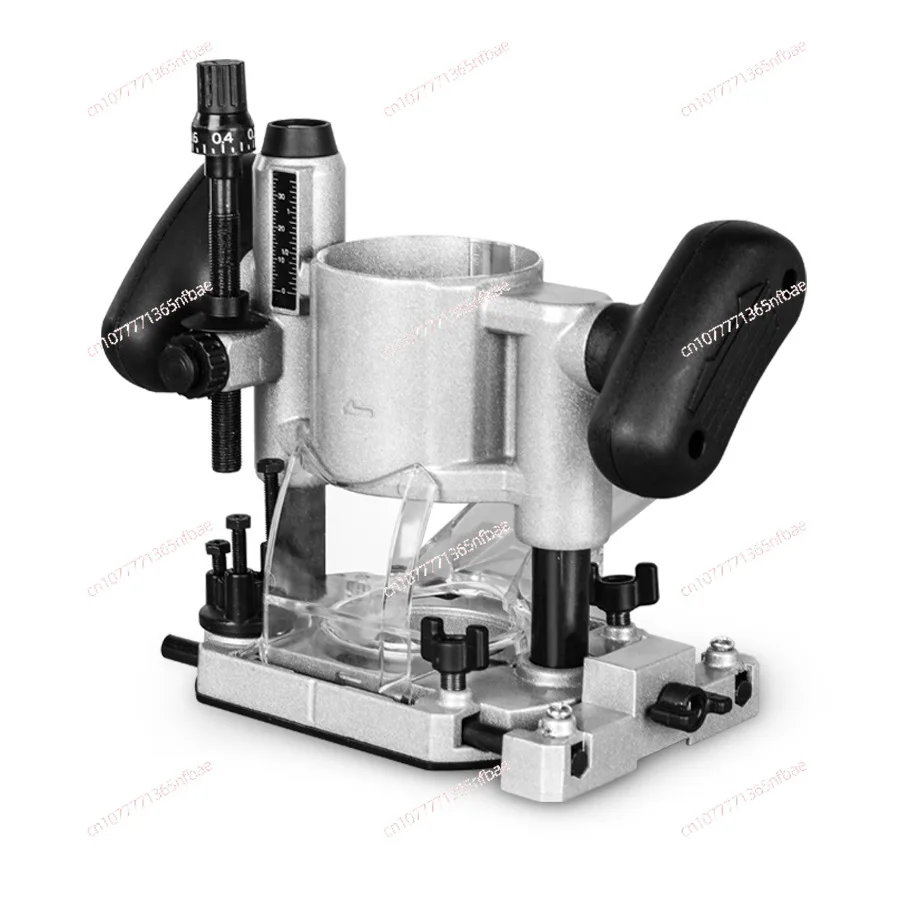 

Trimmer Base Router Fixed Base Woodworking Auxiliary Tool Dust Collection Base for Electric Router Trimmer