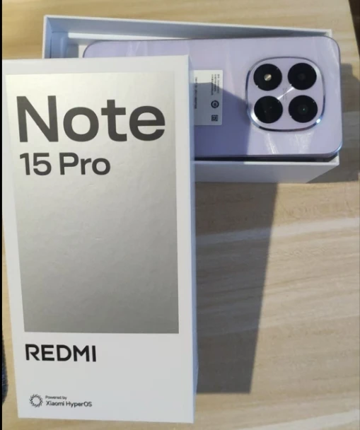 Xiaomi Redmi Note 15 Pro 256GB/512GB Dimensity 7400-Ultra 6.83" 1.5K Display 45W 7000mAh Battery 50MP+20MP Camera China Version
