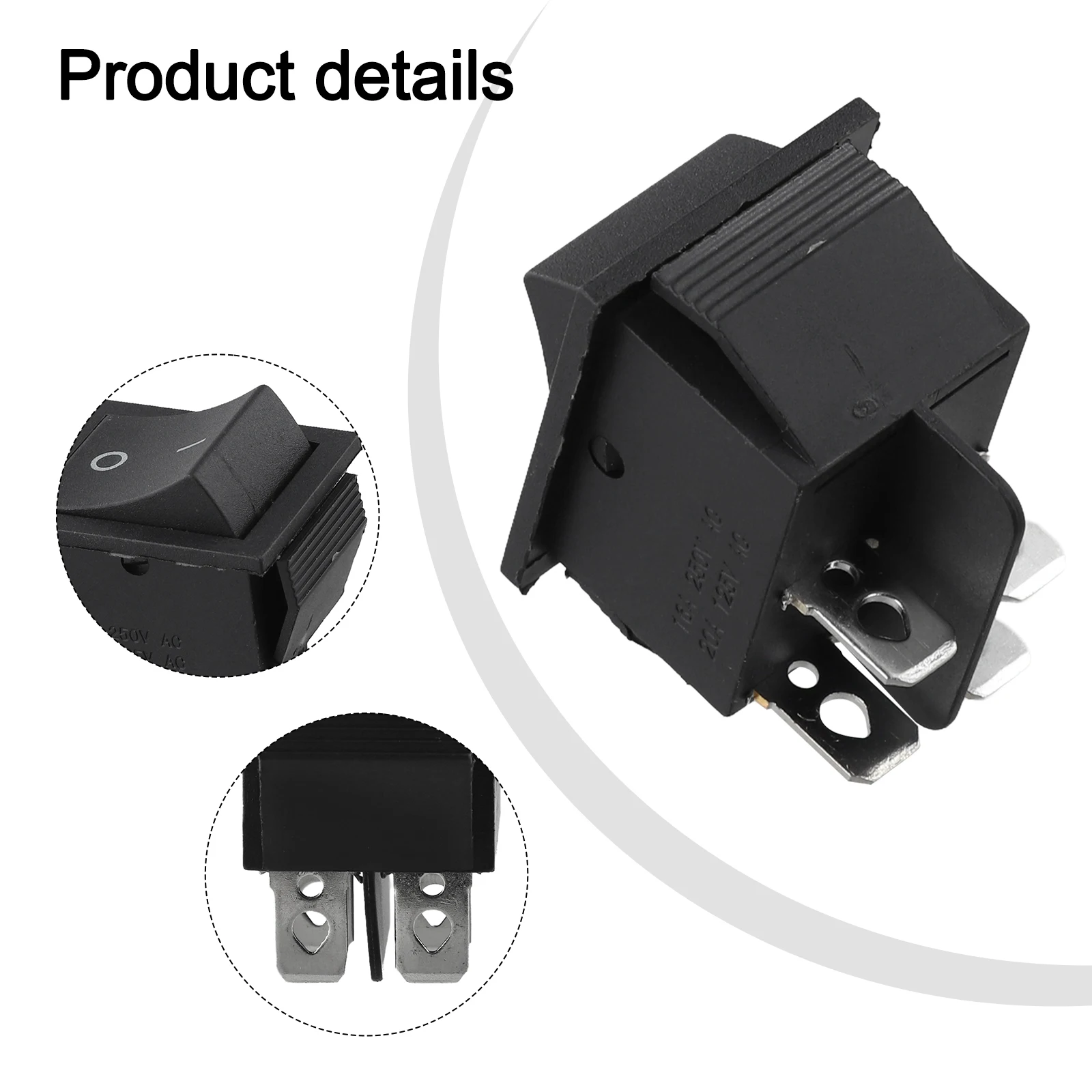 

Black 5140051-20 Switch Grinder Accessory On Off Switch DW756 Switch Black Plastic Switch Compact Switch Design For DW756