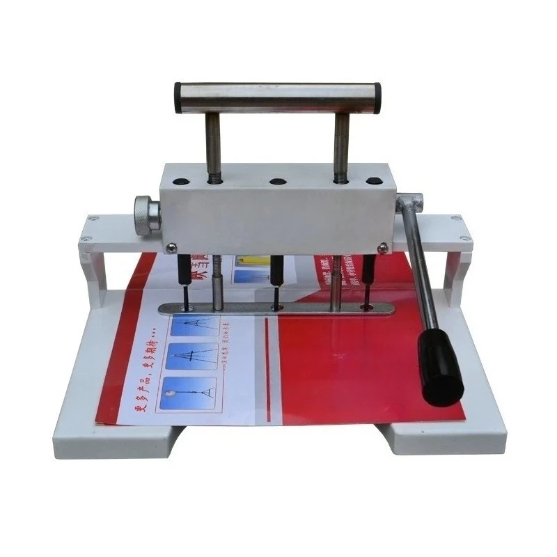 QY-3 Heavy Book Binding Machine Three-pin Document Roll 30mm Bun Punching Machine