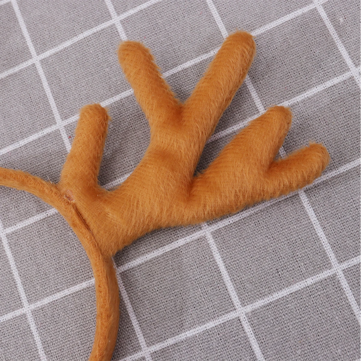 

Christmas Antler Hair Hoops Red Resin Headband Lightweight Decor For Kids Adults Party Cosplay Performance Funny Detailed