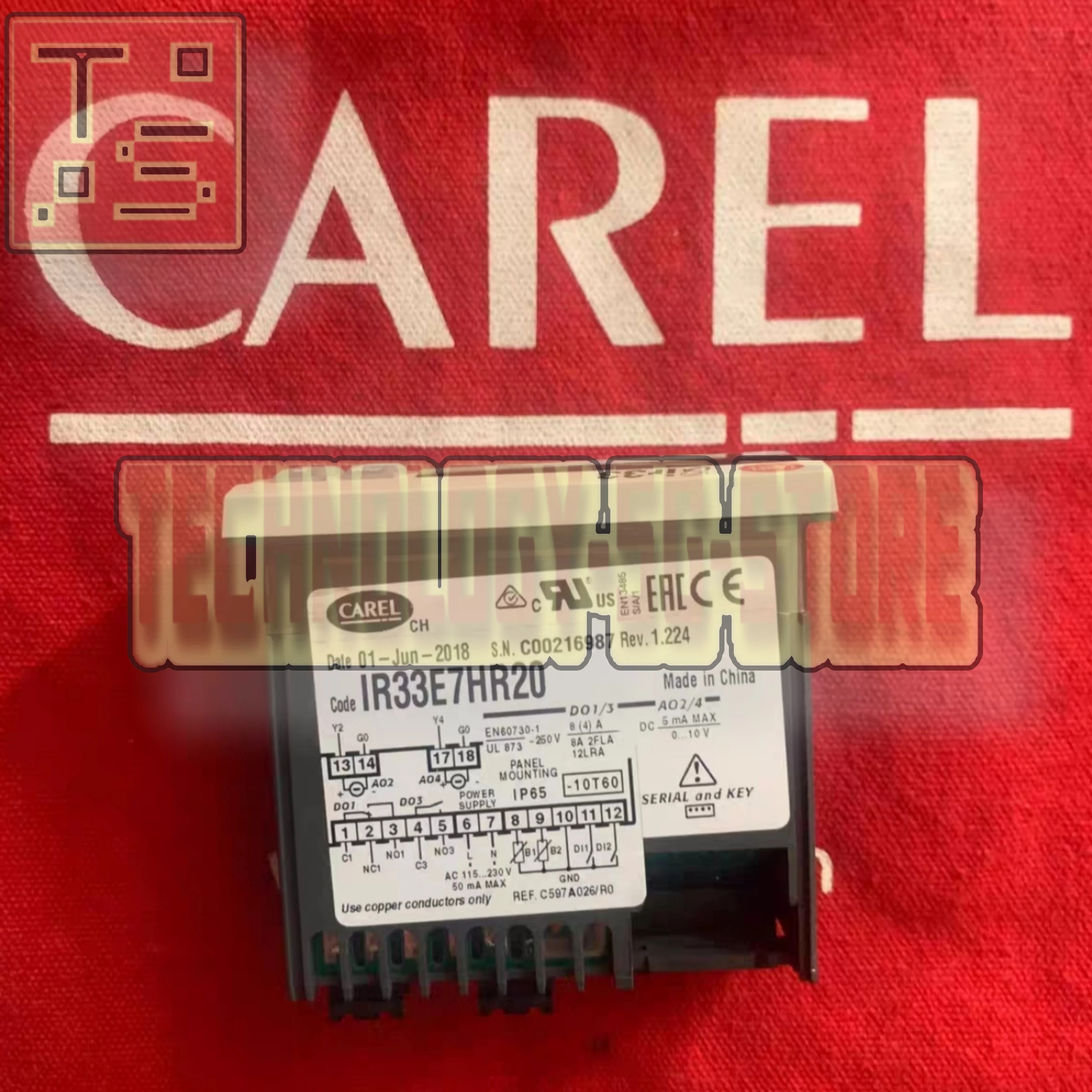 

IR33E7HR20 IR33E7LR20 IR33F0AHA0 IR33F0AHE0 IR33F0EC00 new in box temperature controller