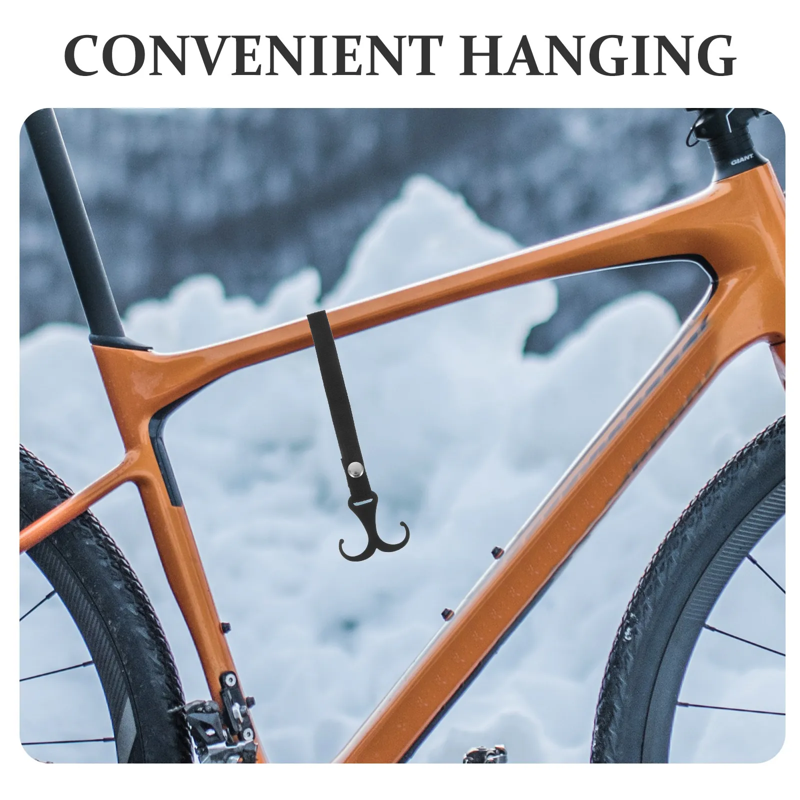 2Pcs No Drill Stainless Steel Hooks for Baby Stroller Hanging Diaper Bags Purse Grocery Organizer Handlebar Clips