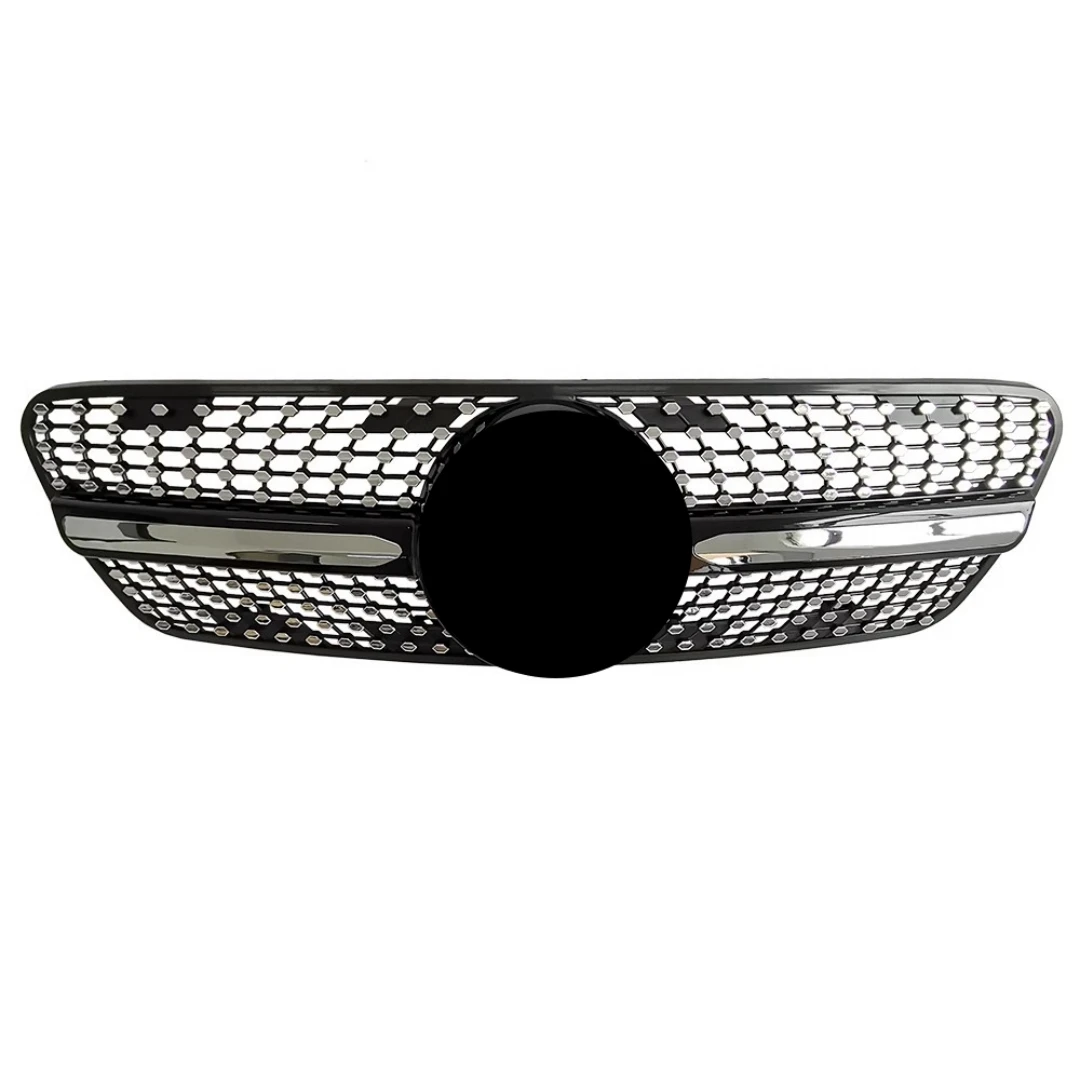 For Mercedes-Benz ML class W163 1998 1999 2000 2001 2002 2003 2004 Grill Mask Grid radiator grille Auto Accessories