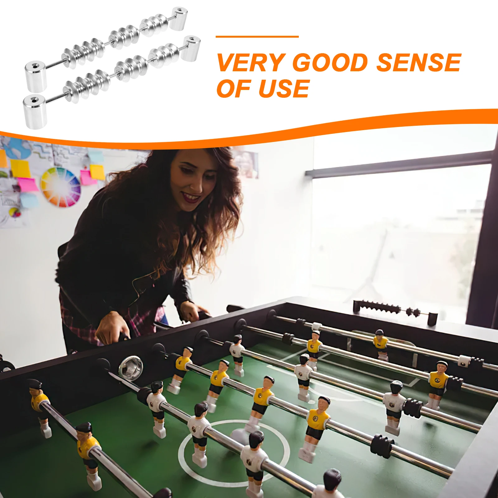 

2Pcs Scorekeepers for Table Football Multi Functional Scoring Units Portable Counters for Soccer Game Lovers Scorekeepers