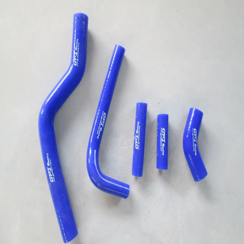 Silicone Radiator Hose Pipe Tube Kit For 2005 Kawasaki KX250F 2005 2006 Suzuki RMZ250 KX 250 F RMZ 250