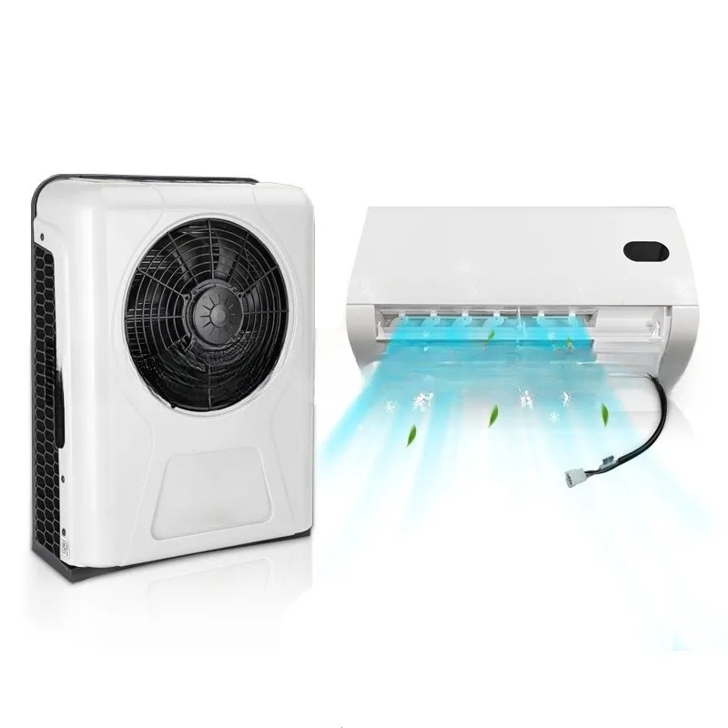 Silent Parking Air Conditioning 12V24V Truck Excavator Electric Scroll High Cooling Capacity Automotive Air Conditioning