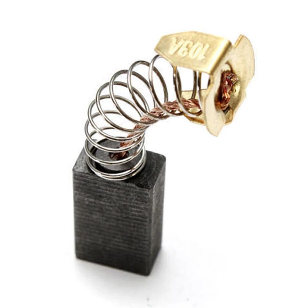 

Угольная щетка для двигателя, 10 шт., 40 мм, 1,57, компоненты электроинструмента, восстановление электрического тормозного двигателя, прерывистые двигатели