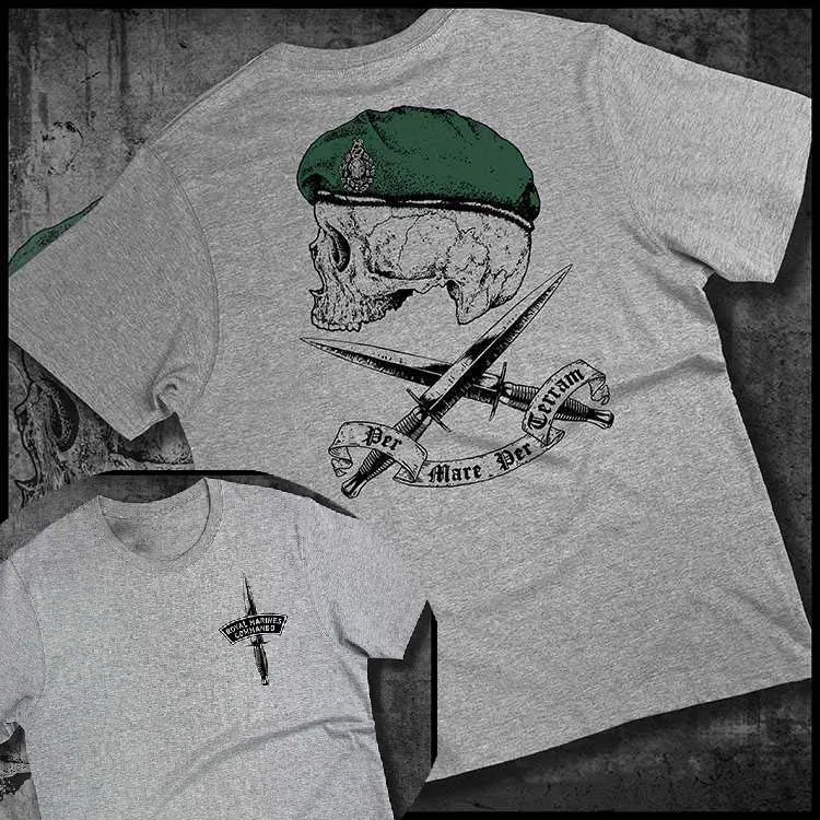 2026 Neues, hochwertiges Marine Corps Tough Guy Tactical Army Fan bedrucktes Herren-T-Shirt in Übergröße mit Rundhalsausschnitt und lockerer kurzer Ärmel