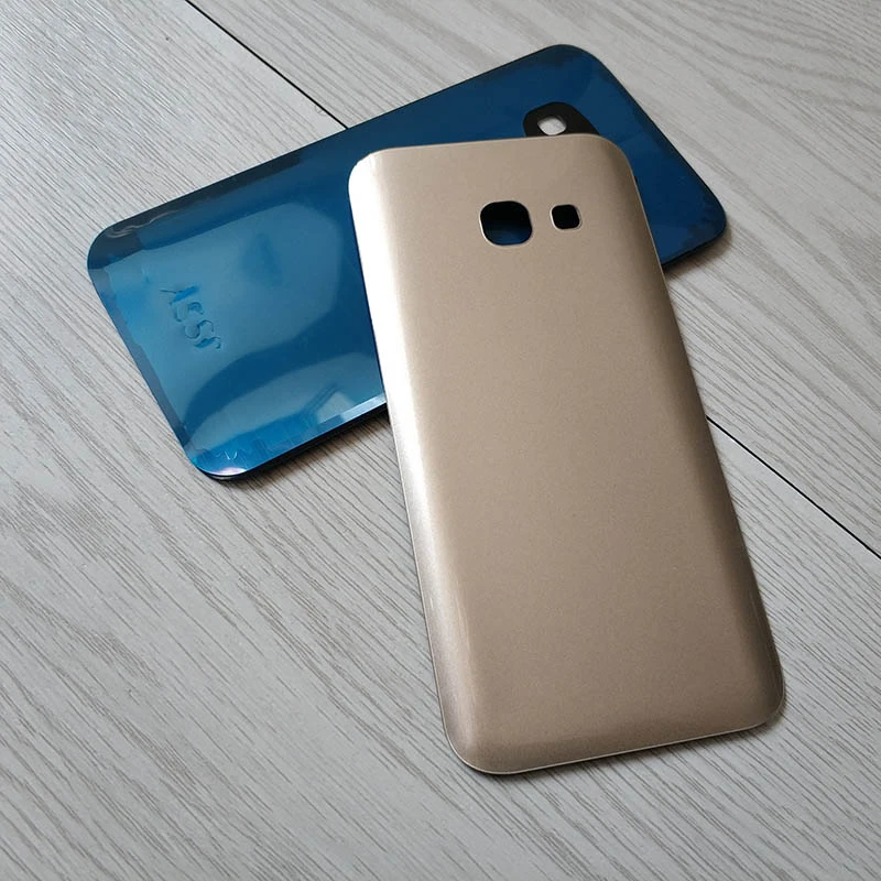 For Samsung Galaxy A3 2017 Back Cover Battery Case Galaxy A3 2017 A320 A320F SM-A320F Glass Roear Door Housing Cover Replacement