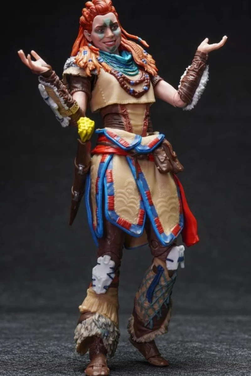 6 Inches Spin Master Ps5 Horizon Zero Dawn Aloy Luxury Edition Action Figure Movable Joint Doll Model Garage Kit Toys Gift