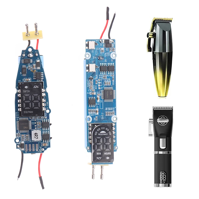 1Set Electric Hair Clipper Accessory Assembly Motherboard Circuit Board Battery For JRL2020C