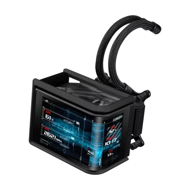 ROG Ryuo IV SLC 360 ARGB 360mm AIO CPU Liquid Cooler 6.67-inch 2k AMOLED Display Supports Naked-Eye Gaming Computer Cases Towers