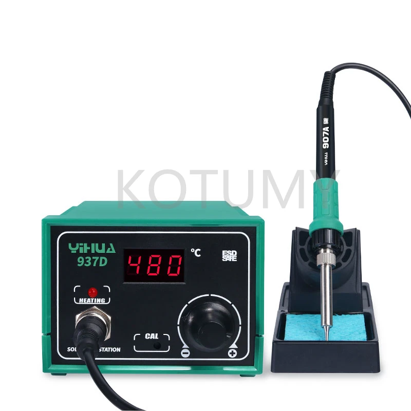 Cell Phone Electronic Welding Rework Station Soldering Station Compatible Original Soldering Iron Tip Handle Control Repair Tool