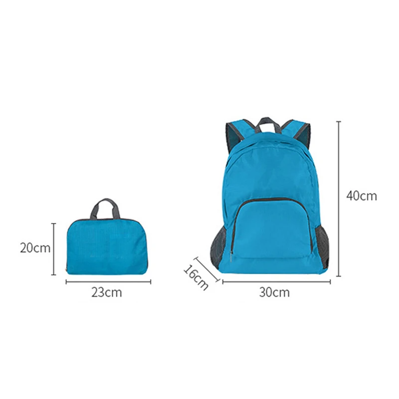 Lightweight Packable Backpack Foldable ultralight Outdoor Folding Backpack Travel Daypack Bag Sports Daypack for Men Women