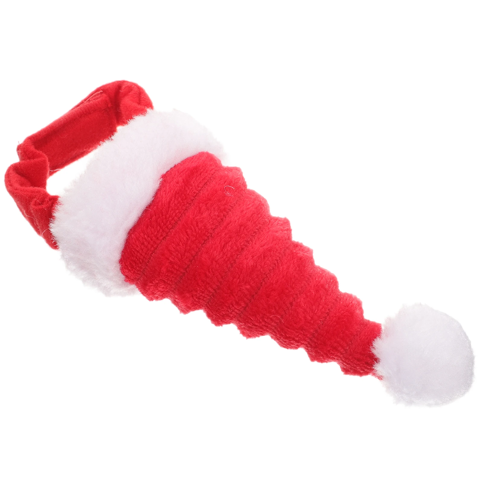 Papai Noel para animais de estimação acessório de festa de natal gato hamster traje inverno feriado chapelaria bonito malha roupa para animais de estimação cão animal de estimação