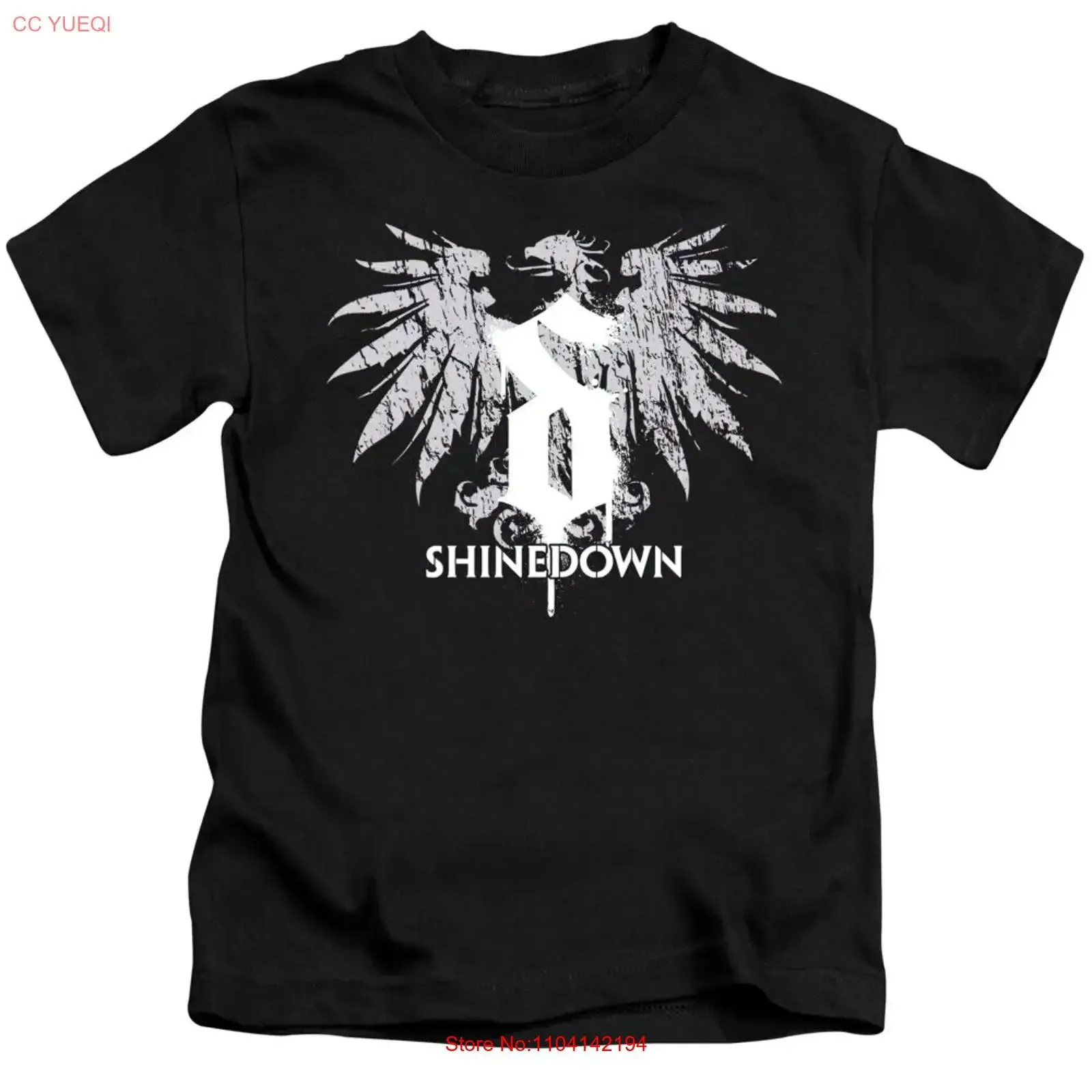 Vtg Shinedown Band For Fans Cotton Black All Size T Shirt Men MC147 vintage Washed Slightly Casual streetwear