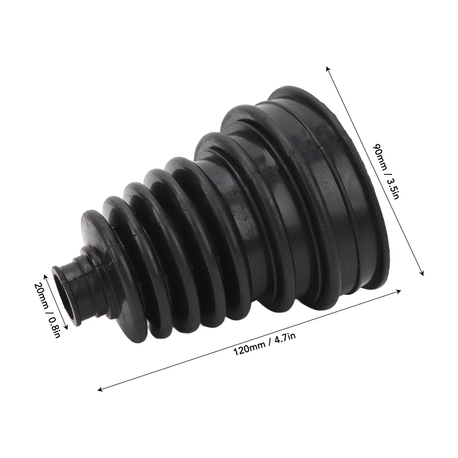 Universal Car CV Boot Kit Durable Constant Velocity Joint Dust Cover Set for Vehicle Drive Shaft Repair Anti-Aging Wear