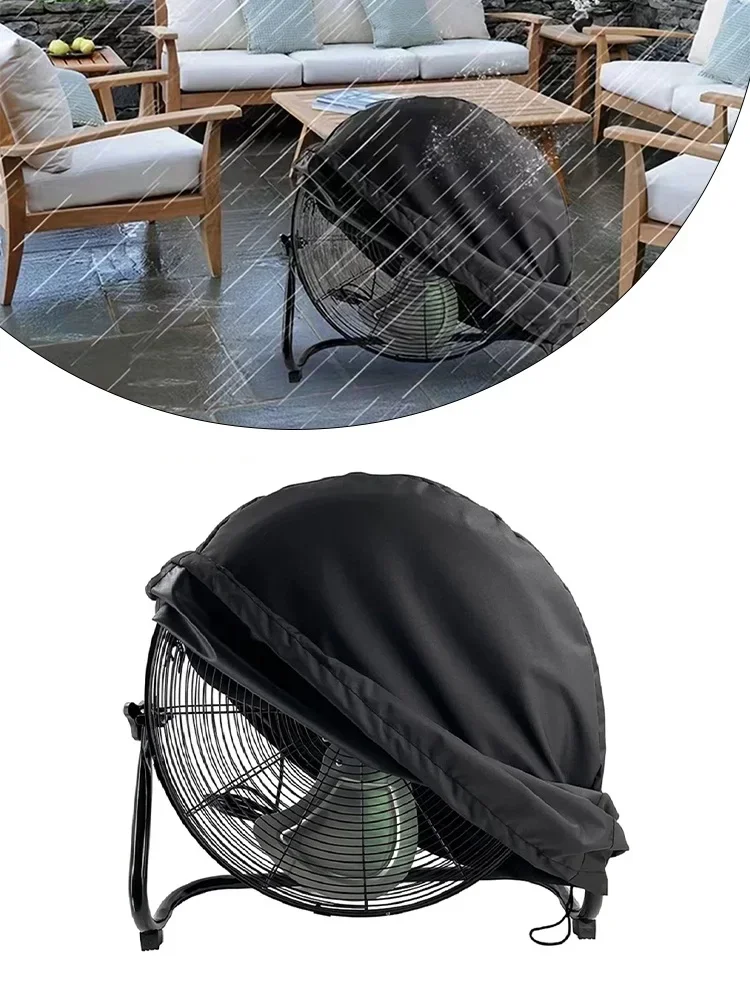 Industrial Electric Fan Cover Fan Cover Sun Protection Waterproof Dustproof Cover Foldable Indoor Air Fans Home Decoration