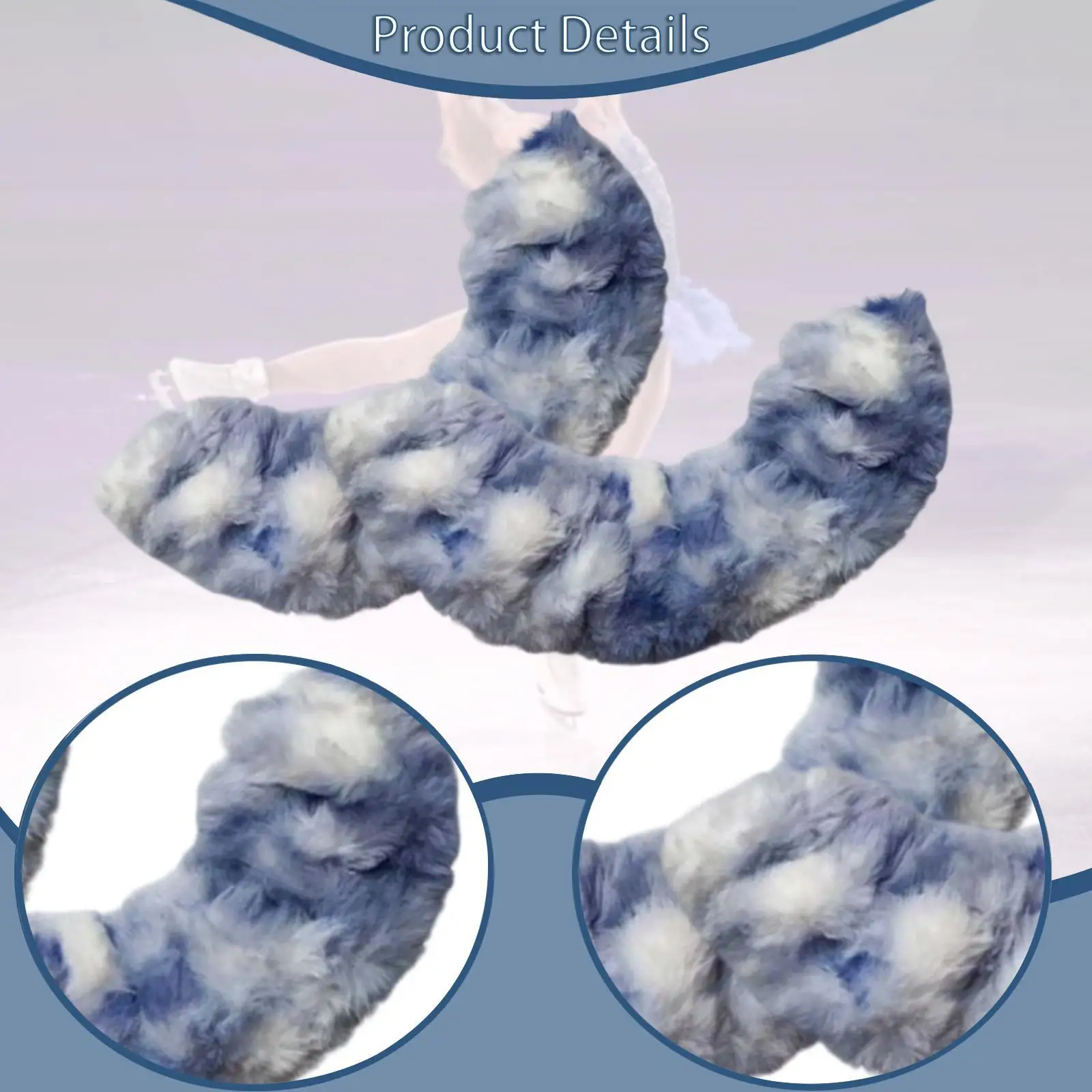 

Чехлы для коньков из акрилового волокна, влагопоглощающие защитные накладки на лезвия, аксессуары для катания на льду, мягкие защитные чехлы для взрослых, для хранения