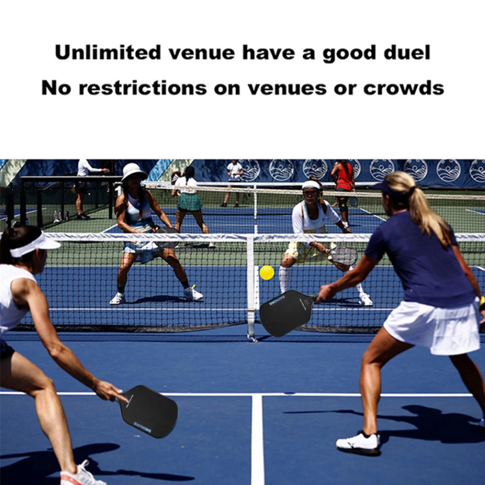 Thermoformed T700 Raw Carbon Fiber Pickleball Paddle Spin Textured Surface With Foam Edge USAPA Compliant Pickleball Racket
