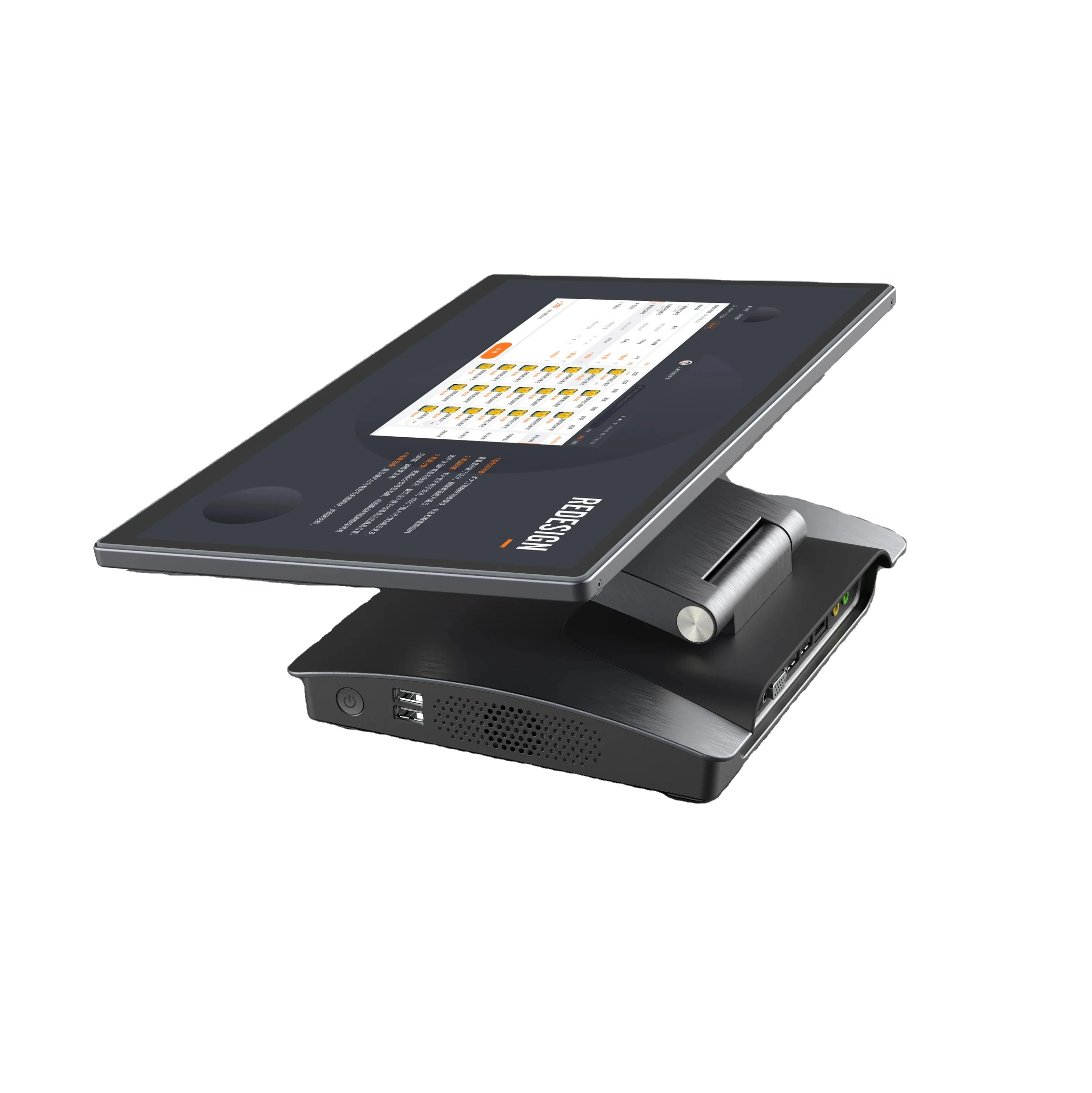 Picture 3: Touchscreen Android 11&13 RK3568 OS Pos Terminal Desktop 15.6'' Cashier Smart Restaurant Ordering with BT WIFI GMS Pos Systems