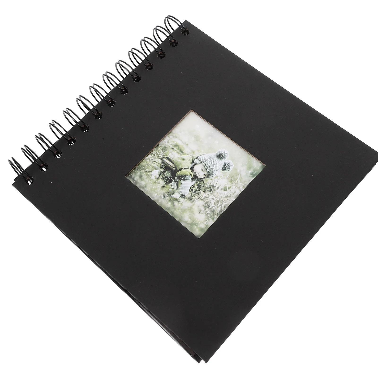 

Manual DIY Photo Album Dad Scrapbook Albums Hoop Family Small Picture Graduation