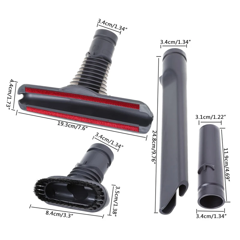 Convenient Useful Flat Suction Attachment Cleaning DC44 for v6 Head Household Tool Vacuum cleaner DC24 DC30 Convenient