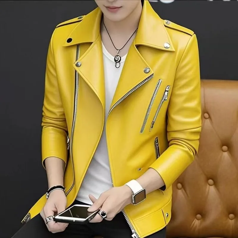 

Модная мужская куртка весна-осень 2025 года, мужские костюмы и пиджаки на молнии, повседневная простая мужская одежда, классические пальто высокого качества