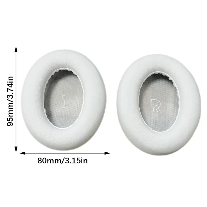 Replacement Ear Pad Cushion For Bose QC Ultra Over-Ear Headphones with Inner Cup Covers and Headband Contact Support view 6
