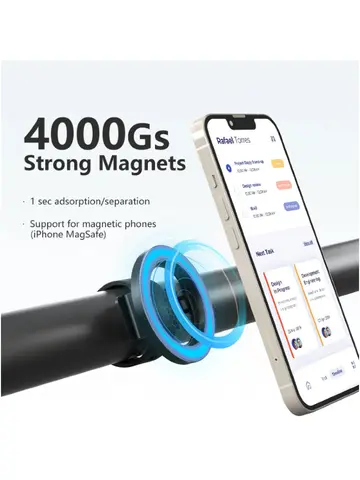 휴대 전화 마그네틱 스탠드 다기능 접이식 스토리지 홀더 진공 흡입 전화 홀더 캠핑 체육관 하이킹을위한 야외 도구