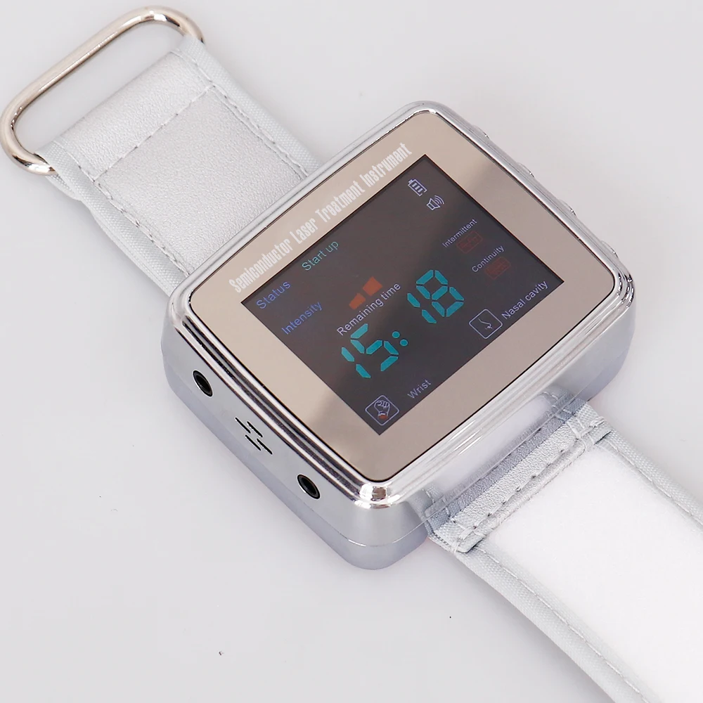 650nm Low Level Laser Therapy Laser Watch 13 Holes Physiotherapy Equipment Cold Laser Hypertension Diabetes Cholesterol Therapy