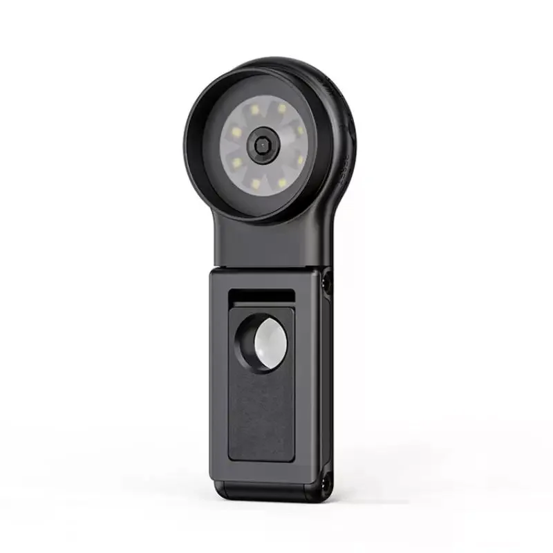 Autofocus 500X Digital Microscope with 8leds 2MP Coin Video Microscopes Foldable Magnifying Glass 2Inch for Electronics