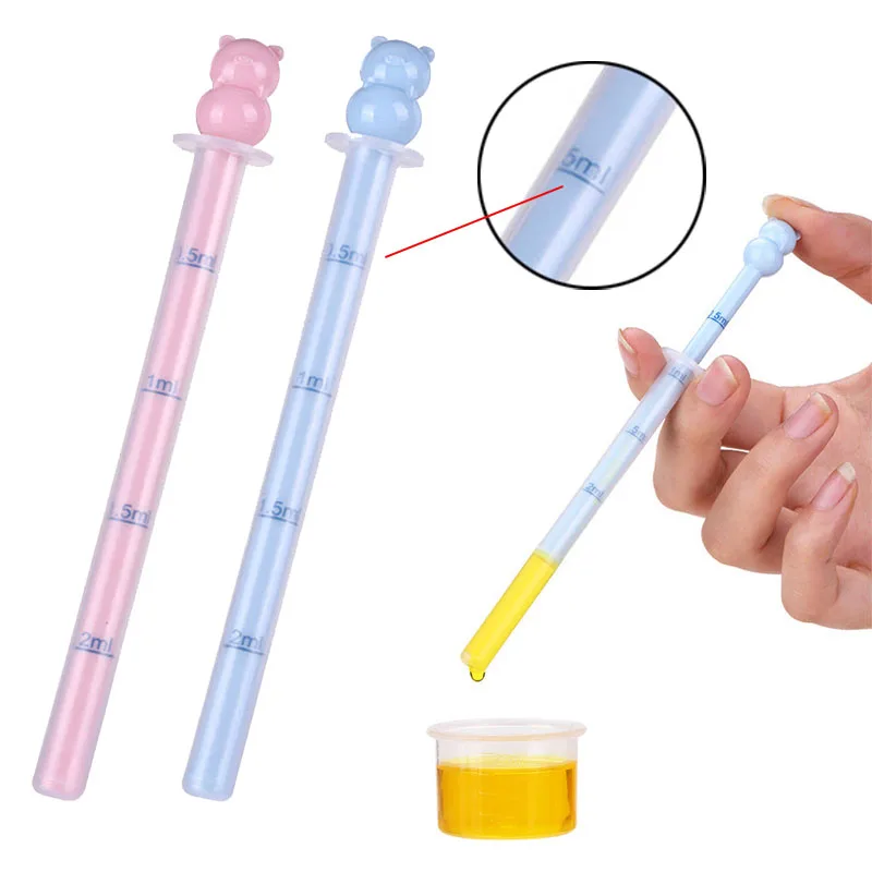 Children Medicines Device Baby Squeeze Drug Feeder with Scale Anti Choking Syringe Type Newborn Safe Medicine Dispenser