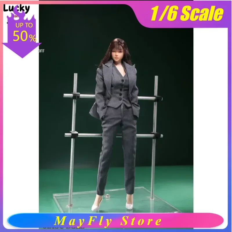 Conjunto de Ropa Formal para Figura de Acción de 12 Pulgadas, Escala 1/6, Chaqueta, Chaleco, Pantalones, Traje de Negocios, Ropa de Soldado, Regalo, Exhibición