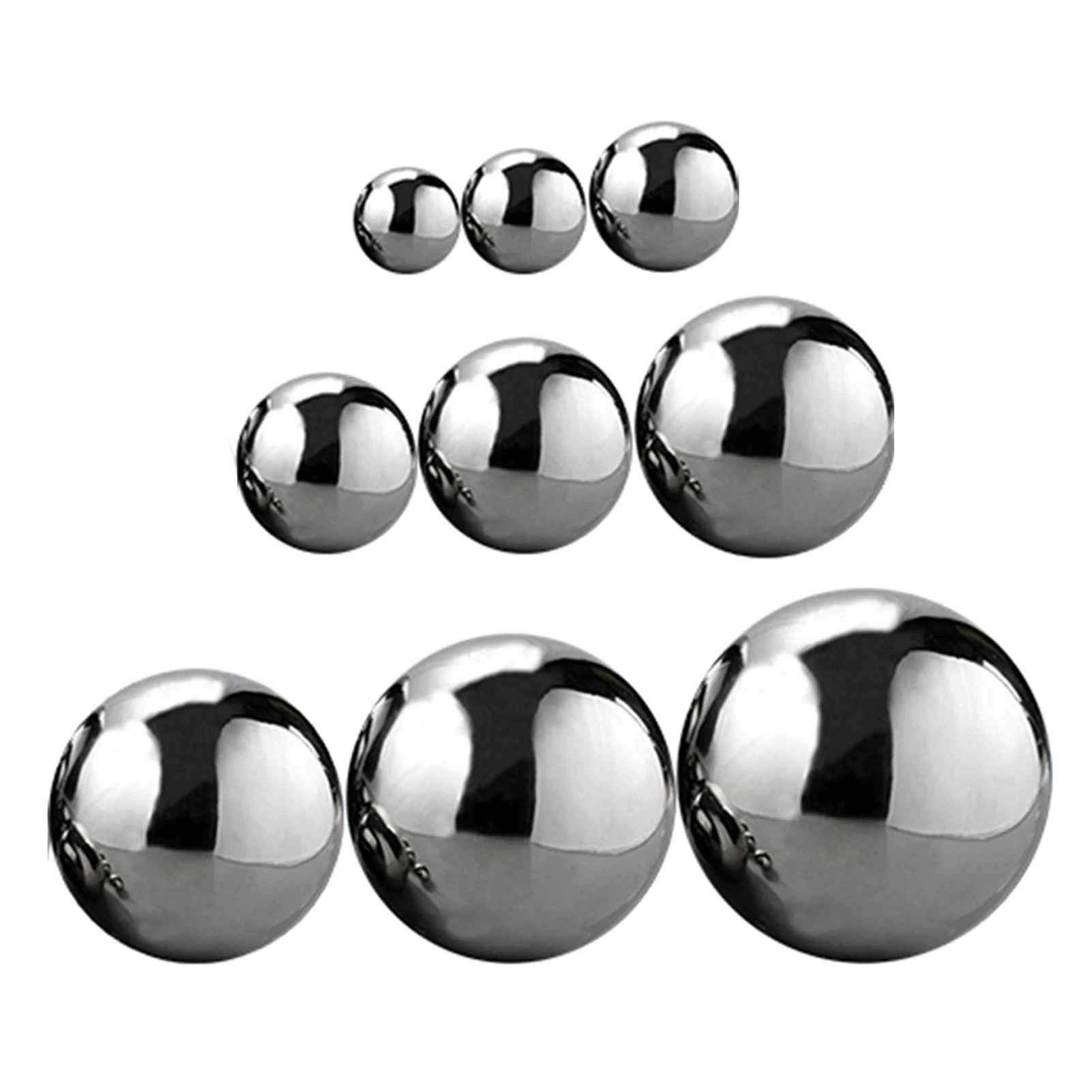 19-300mm High Gloss Glitter Steel Ball Seamless Sphere Mirror Hollow Ball 304 Stainless Steel Mirror Ball Gazing Mirror Ball