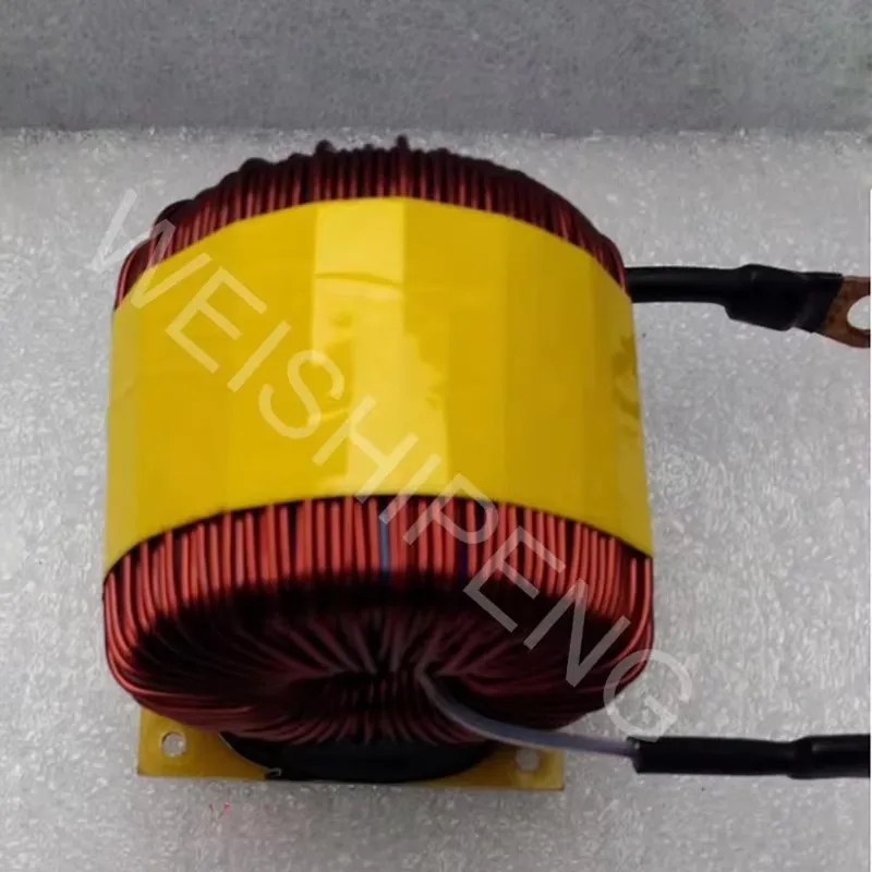 1mH-50A  0.5mH-80A-100A  High power ferrosilicon magnetic particle core inductor / reactor filter inductor