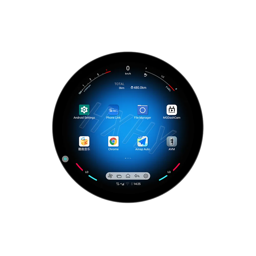 New Snapdragon 11.8Inch Android 14 Car Radio GPS Navigation Stereo Multimedia BT Aud For BMW Mini Cooper R56/ R60 2007-2016io