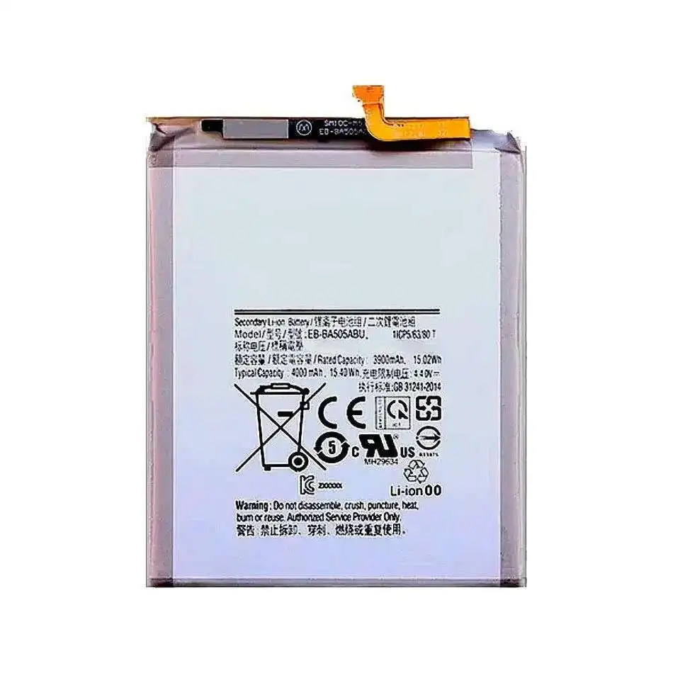 EB-BA505ABN EB-BA505ABU Batteria per telefono cellulare stabile a lunga durata 4000Mah per Samsung Galaxy A50 A505F SM-A505F