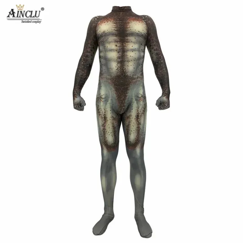 

Ainclu Mens Boys Cosplay Costumes 3D Printed Spandex Movie The Predator Halloween Zentai Jumpsuit Suit Bodysuits cm;5