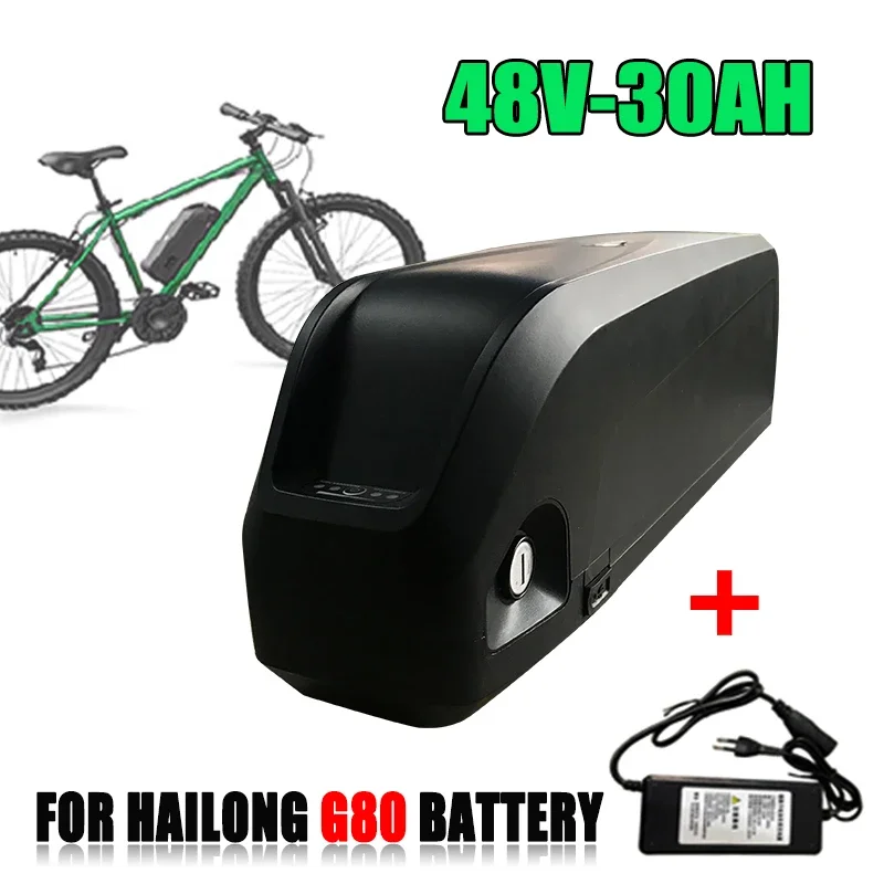 48V 30Ah suitable for Hailong G80 Electric Transportation Vehicles 18650 Battery pack, for 500W 750W 1000W 1500W with Charger