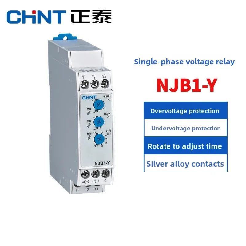 CHNT NJB1-Y1 NJB1-Y2 NJB1-Y3 NJB1-Y4 CHINT-Relé Maga de Securityencia Aufschrift sobret Mohamed und Subten Mina, AC380V
