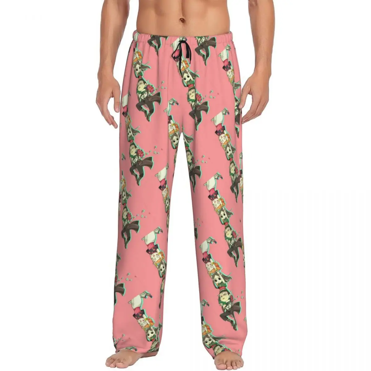 

Custom Print HXH Anime Pajama Pants Men Sleep Sleepwear Bottoms with Pockets