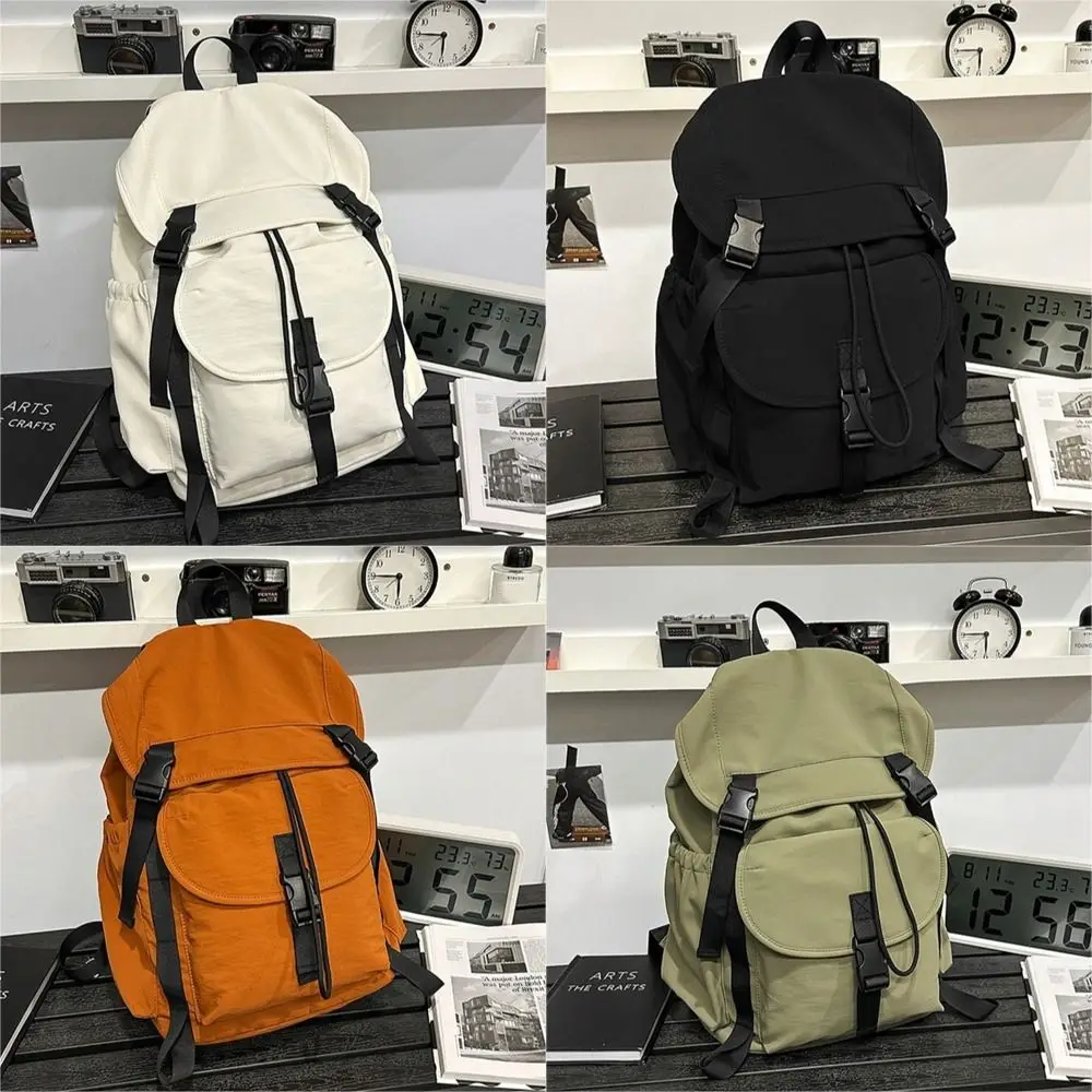 Lightweight Waterproof Outdoor Backpack Multifunction Adjustable Straps Camping Backpack Casual Style Nylon Laptop Bag Hiking