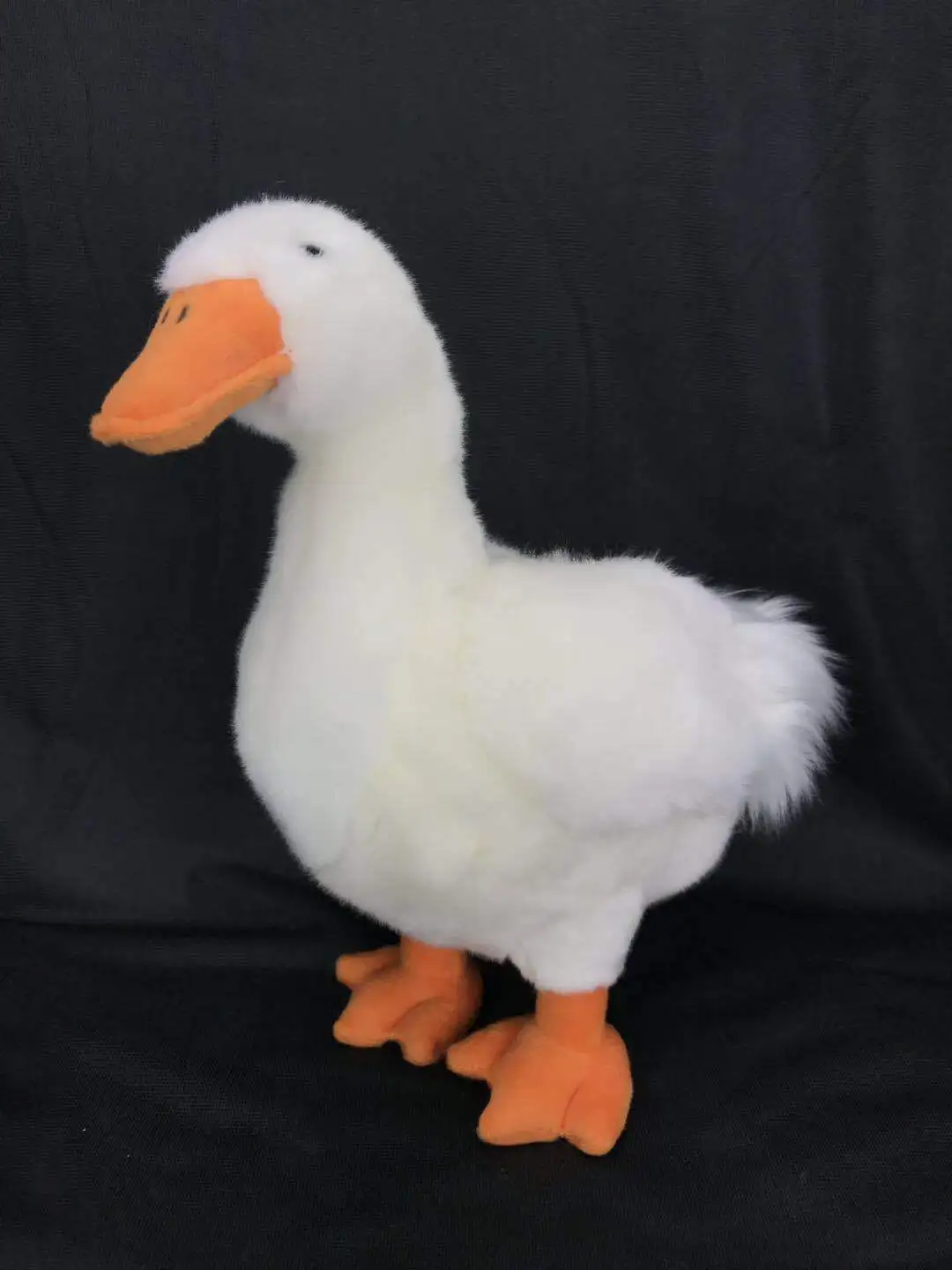 

big lovely plush duck toy high quality white duck doll gift about 33cm