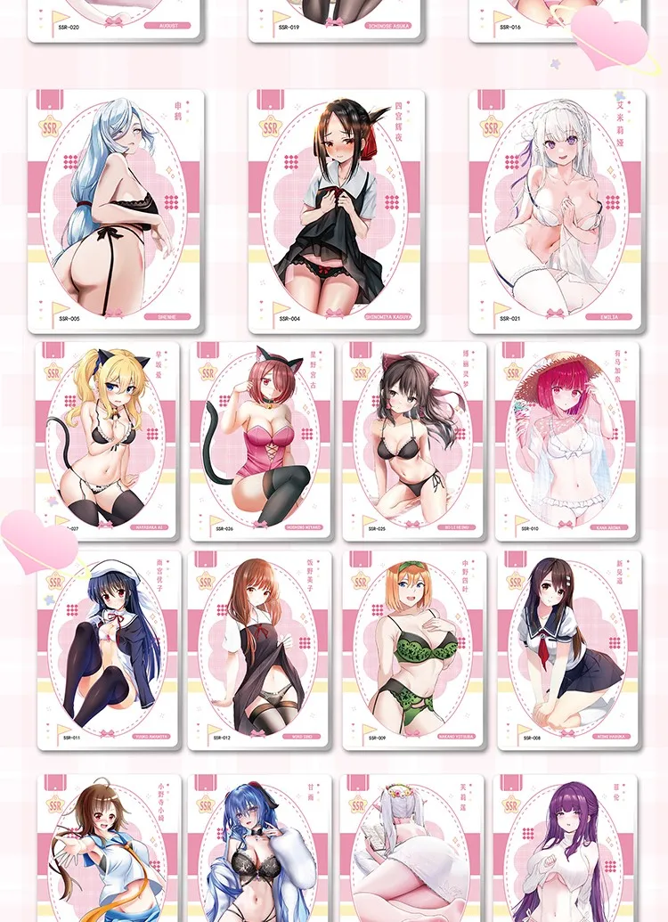 Nieuwe Godin Verhaal Godin van Power Kaarten Cardjoy Anime Sexy Charm Meisje Bikini Uniform Limited Edition Colletion Kinderen Speelgoed Geschenken